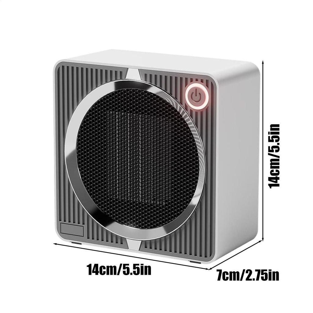 Heater For Office Fast Heating Device With Tip-Over Protection Mini Heater For Office Desk For Winter Cold Weather Indoor