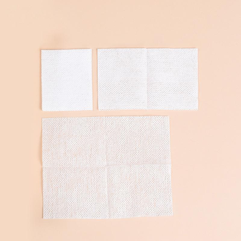 200Pcs/Bag Gauze For Face Makeup Cotton Pads Stretchable Disposable Cosmetic Cotton Mask Wet Compress Wipe Cleaning