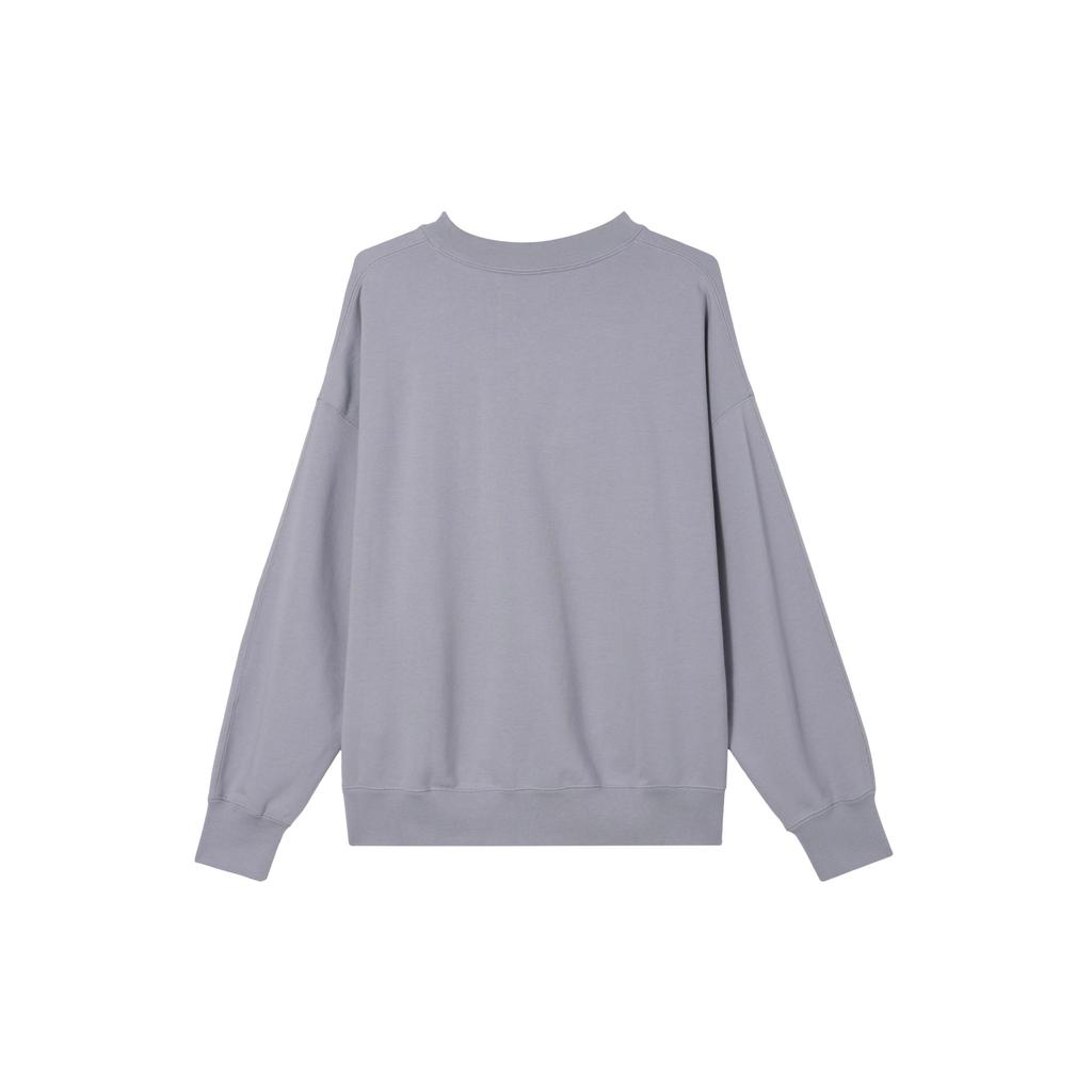 Jordan Round Neck Sport Pullover Long Sleeve Sweatshirt Women Tops Light-Grey White DQ4650-054