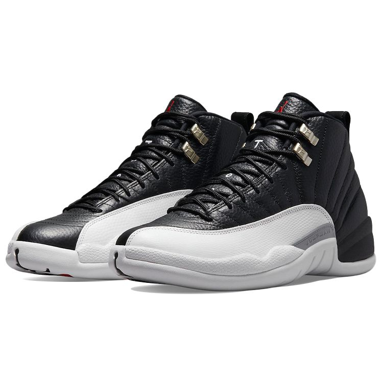 Air Jordan 12 Retro Playoff 2022 Sneakersy Unisex Czarne Varsity-Red Białe CT8013-006