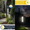 Solar Address Sign Waterproof Light Up House Numbers Auto Dusk Illumination Wireless Solar Address Plaques for Yard Gate Mailbox Outdoor Entryway