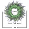 Lavender Wreath " Artificial for Front Door Wall Window Party Decor, Indoor/Outdoor Use