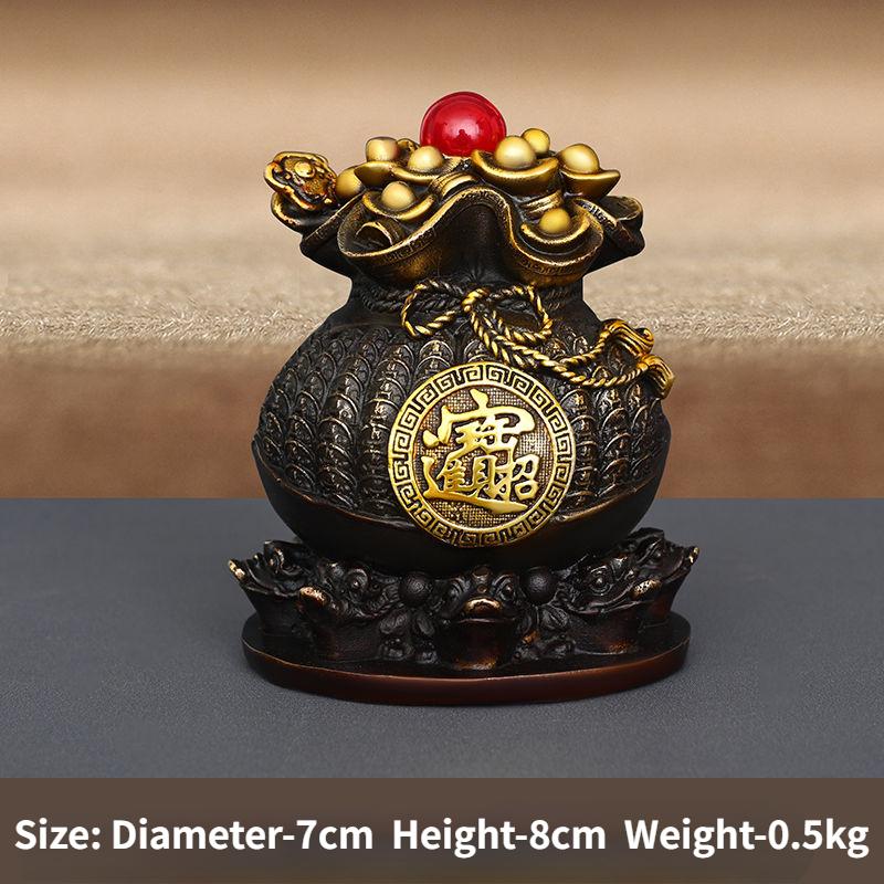 Messing Goldene Kröte Reichtum Dekoration Hause Wohnzimmer Firma Shop Dekoration Dreibeinige Goldene Kröte Schatz Schüssel Ornamente