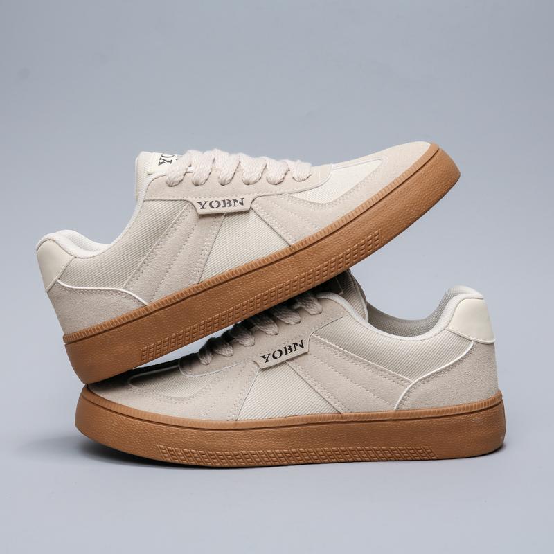 Men's Shoes Retro Black Board Shoes Autumn Breathable German Training Casual Sports Shoes New Niche Versatile Trendy New Shoes