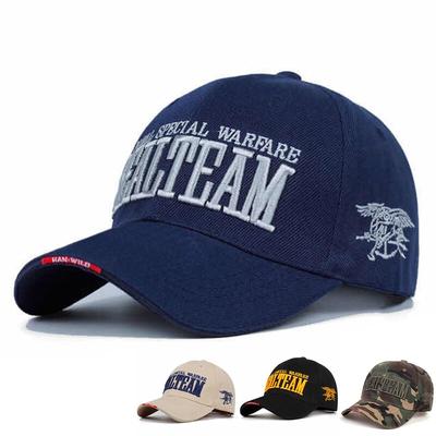Sealteam Letter Embroidery Baseball Caps Spring And Autumn Outdoor Adjustable Casual Hats Sunscreen Hat