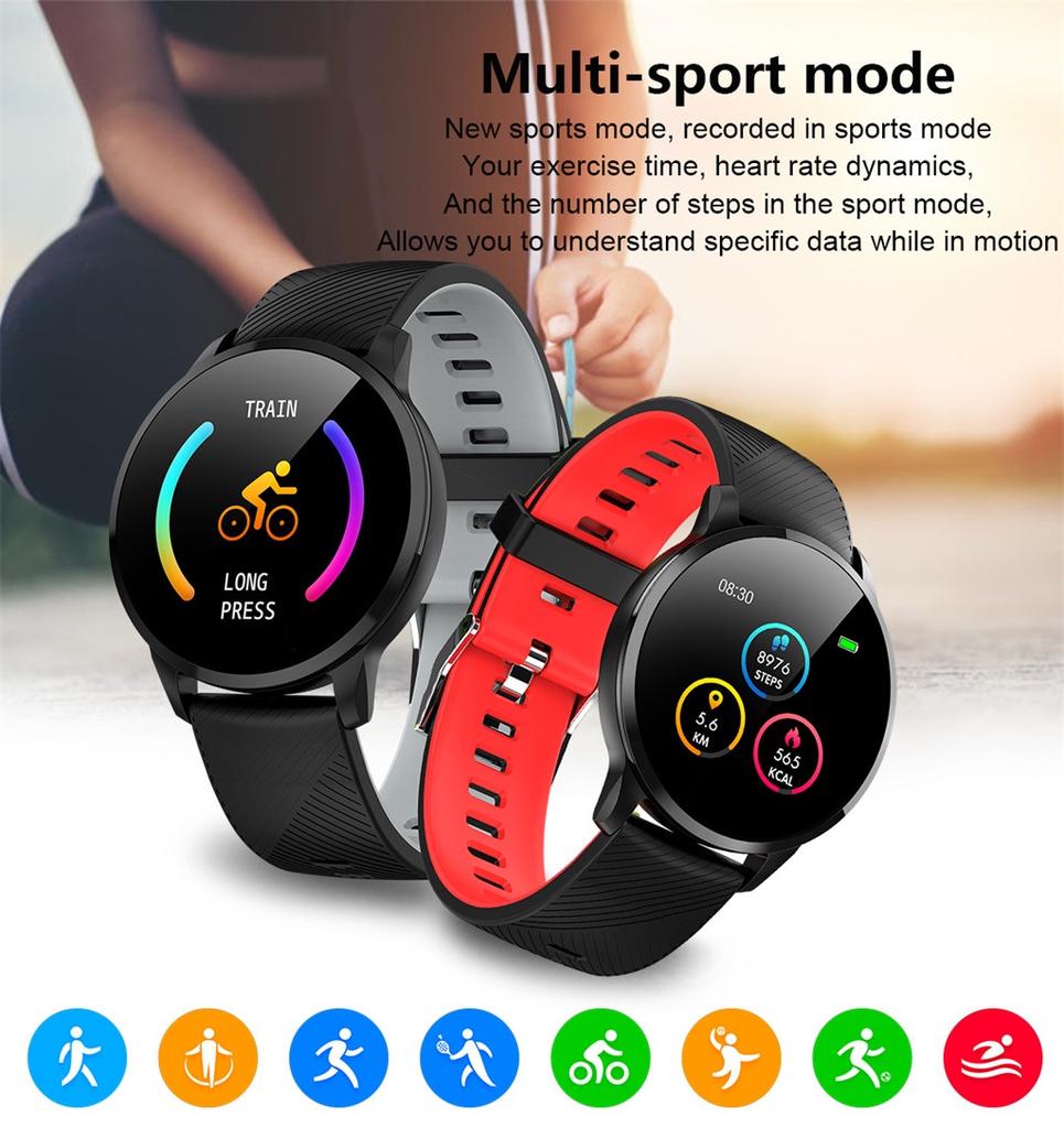 Buy Fashion Smart Watch IP67 Waterproof Tracker Anti Lost Heart Rate ...