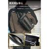 RS TAICHI Motorcycle Body Bag Waist Bag Waterproof Touring Unisex Adult WP Hip Bag RSB279 BLACK/RED 5L