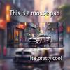 Anime Cool Doodle Large Mouse Pad gamer sports-car desk pad gaming accessories Non-slip Table Mat Writing keyboard Mat speed