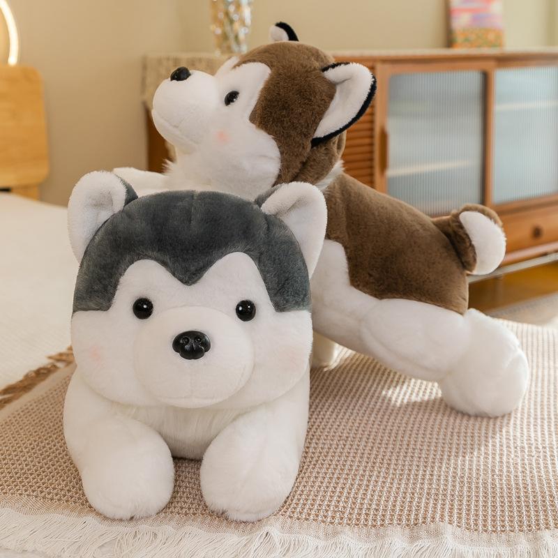 Cute Soft Pillow Series Pillow Bear Doll Party Style Husky Doll Girl Heartwarming Companionship Gift