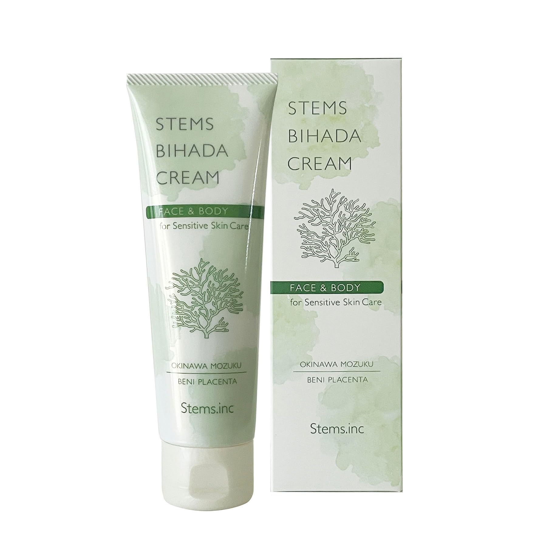 

Stems Bihada Cream Увлажняющий крем для атопичной, чувствительной и сухой кожи лица и тела, большой объем 120 г, Дерматит, Кожа, Кожа, Тело, Объем, белый