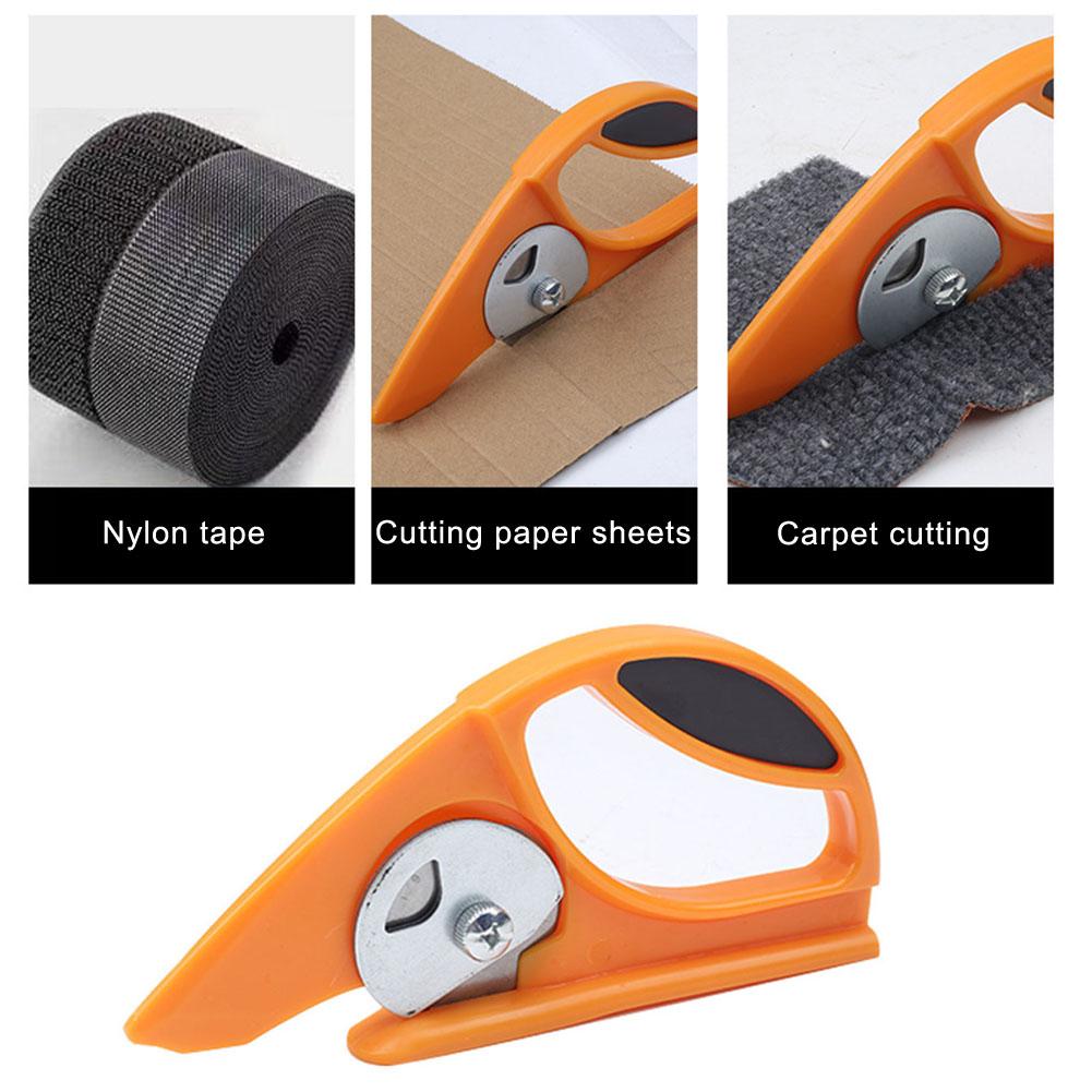Carpet For Cutting Carpet Fabric Paper Nylon Cloth Leather Tape With Rotary Blade Scissors Hand Cutting Tool