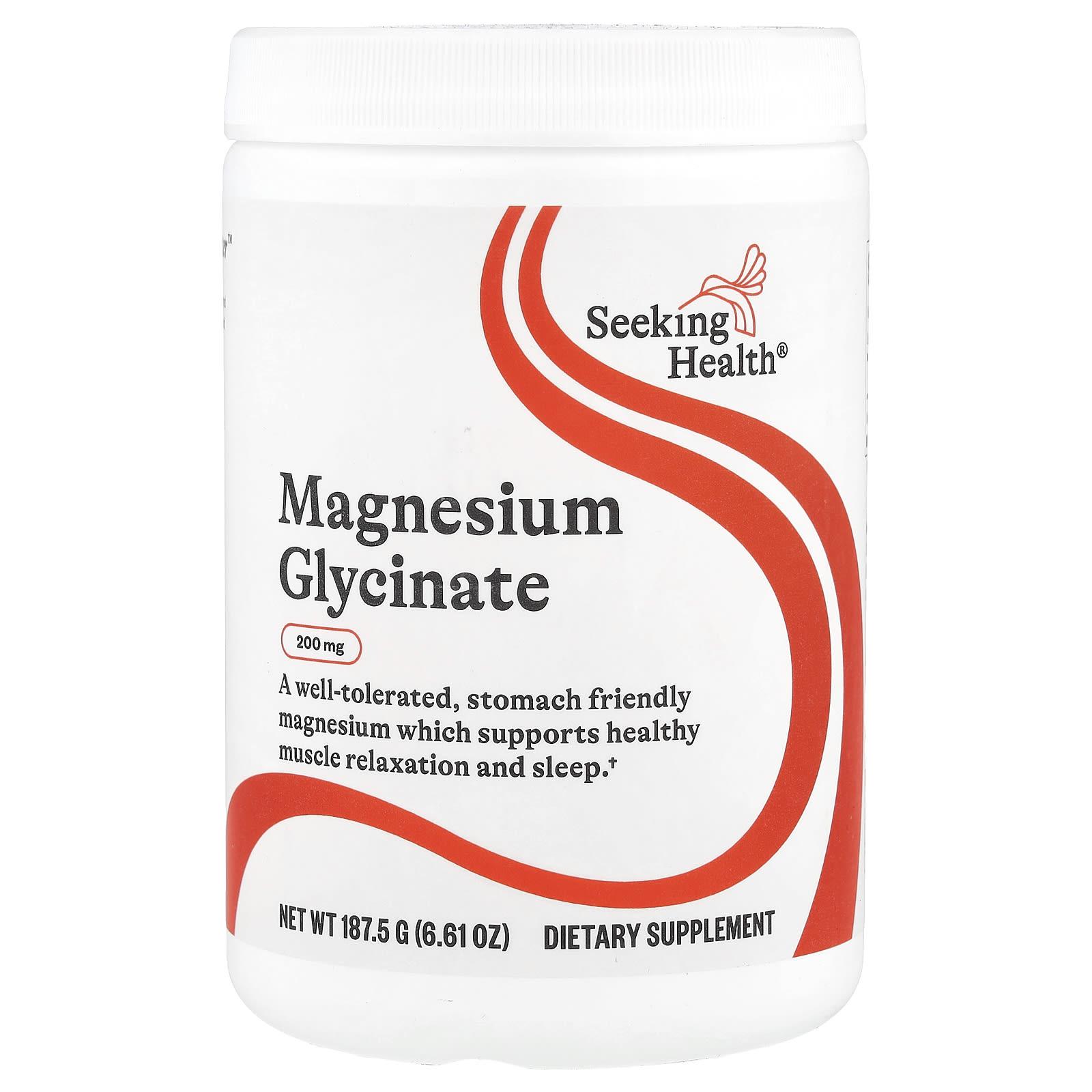 

Glycine Magnesium, 187.5g(6.61oz)