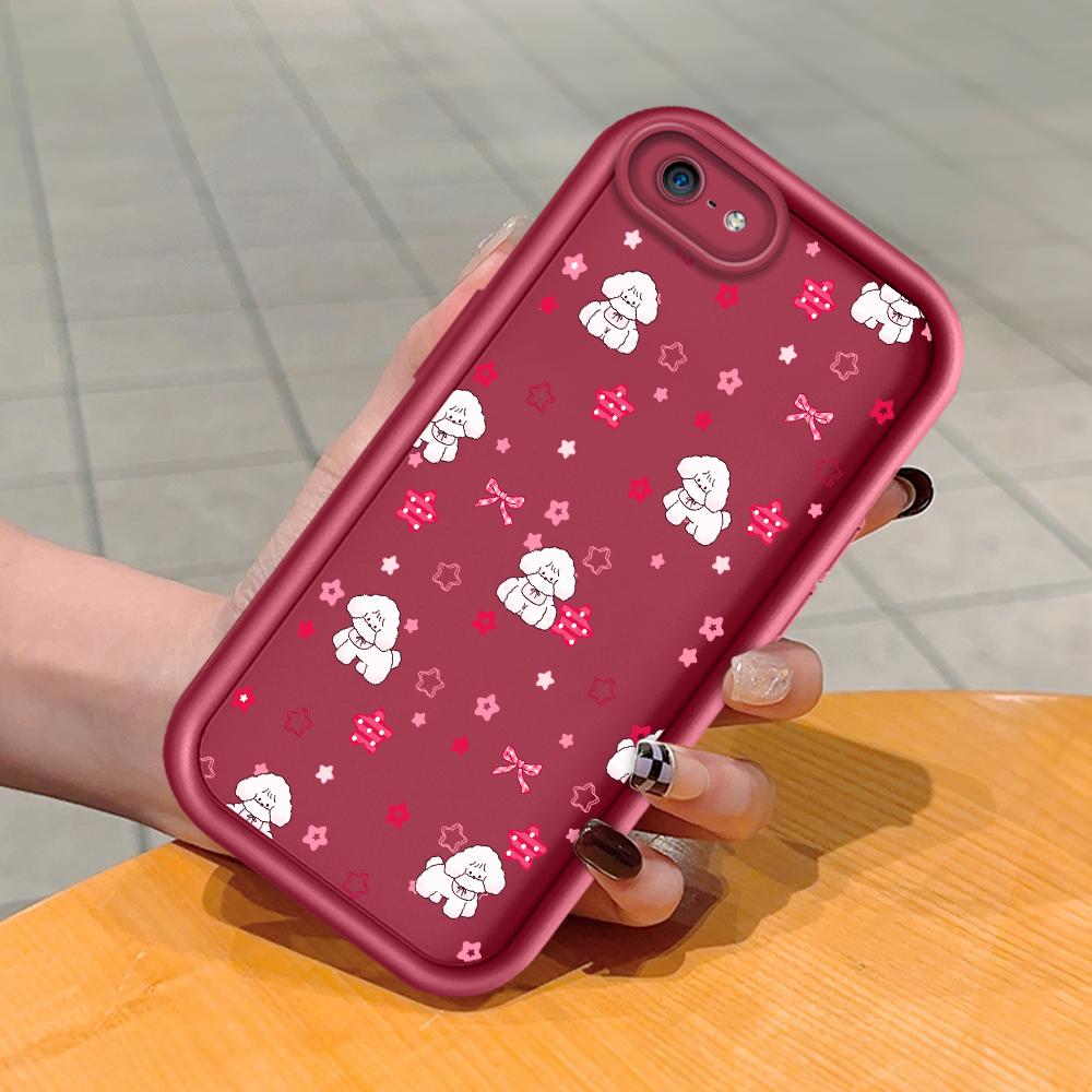 Soft Silicone Square Ladder Printing Pattern Phone Casing Full Cover Camera Shockproof Protection Rubber Case for iPhone Infinix Tecno OnePlus