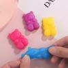 Creative jelly cartoon bear decompression pinch music small animal dumplings vent decompression trick toy