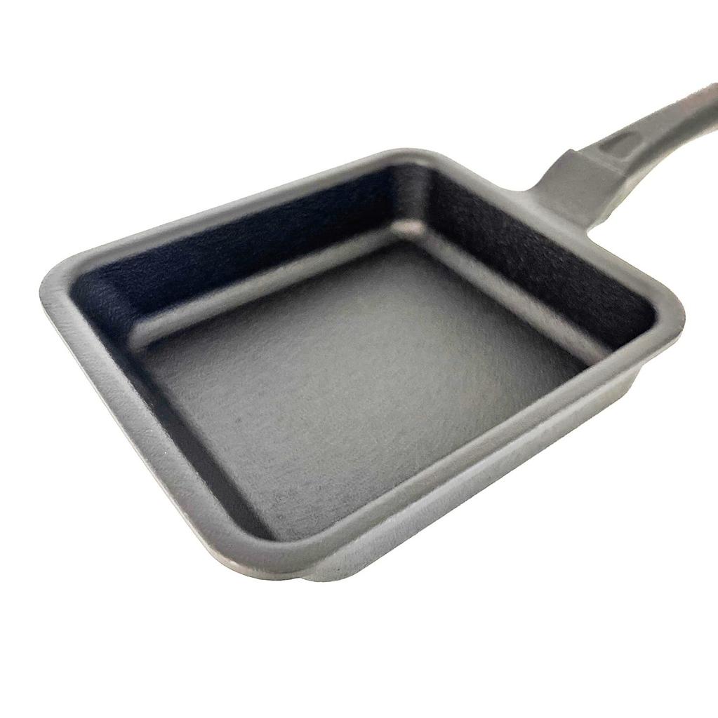 Nanbu Ironware Oisei Hobundo Cast Iron Egg Pan, French Toast, Spanish Omelette, Frittata, Made In Japan
