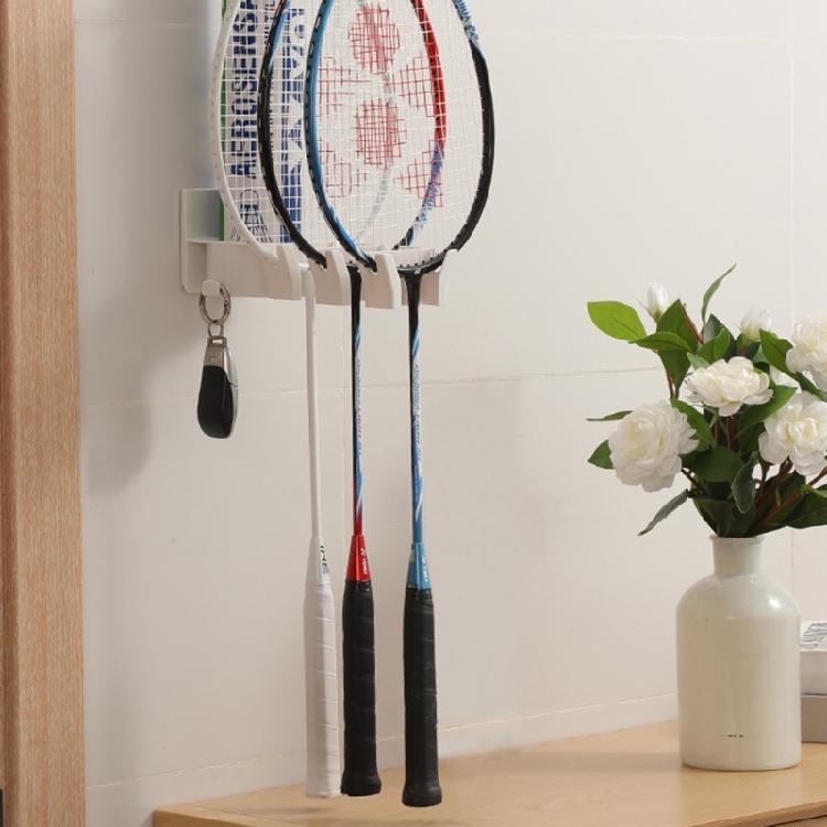 Strong Plastic Sports Wall Fixing Stand Space Saving Storage Holder for Multiple Sports Equipment Types