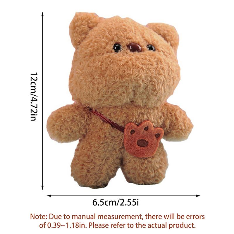 12Cm Little Bear Pendant Cute Backpack Pendant Keychains Pendant