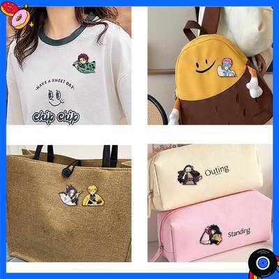NEW HOT Anime Cartoon Series New Ghostblade Environmental Protection Metal Badge Cute Bag Clothing Decoration Spot Direct S
