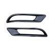 Fit For Honda CRV CR-V - Gloss Black Rear Fog Light Eyelid Molding Frame