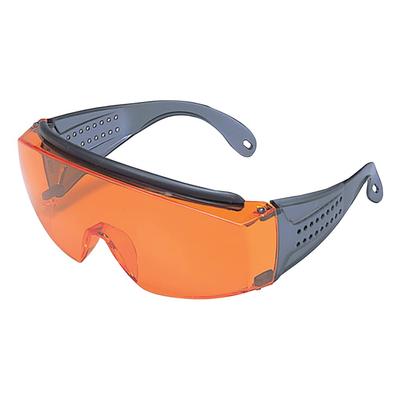 Yamamoto Optical UV-Schutz Blaulichtreduzierende Brille UV orange Kann über Brillen getragen werden Kratzfest Hergestellt in Japan & NO.360S