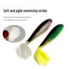 Anti-Snag T-Tail Soft Bait Lure for Bass and Mandarin Fish