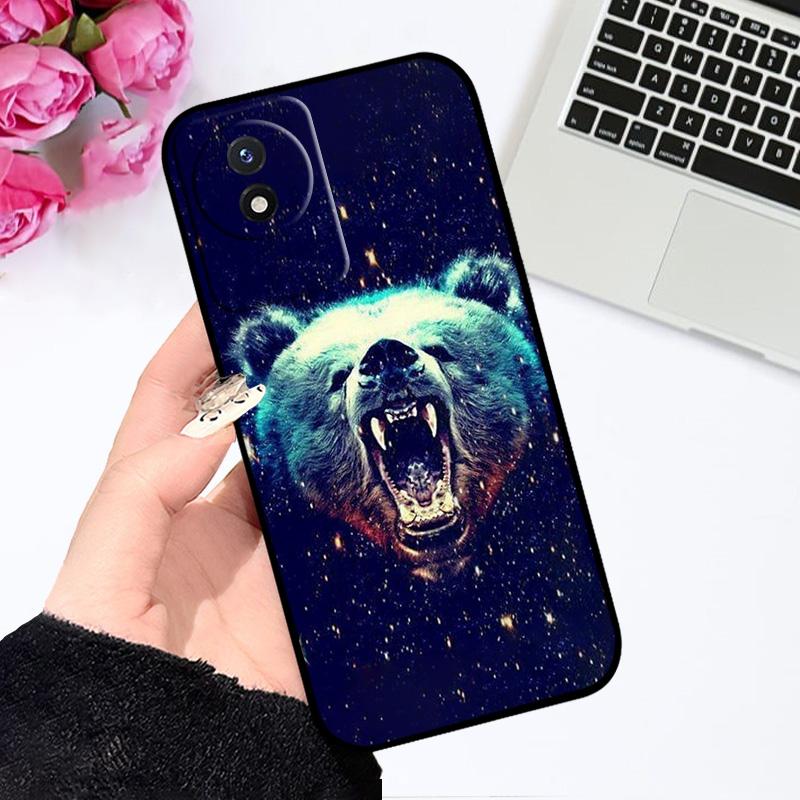 For Vivo Y02 4G Cases Y02A Y02t Y02s Color Printing Silicone TPU Phone Cover For VIVO Y11 2023 4G Bumper V2236A Coque Fundas