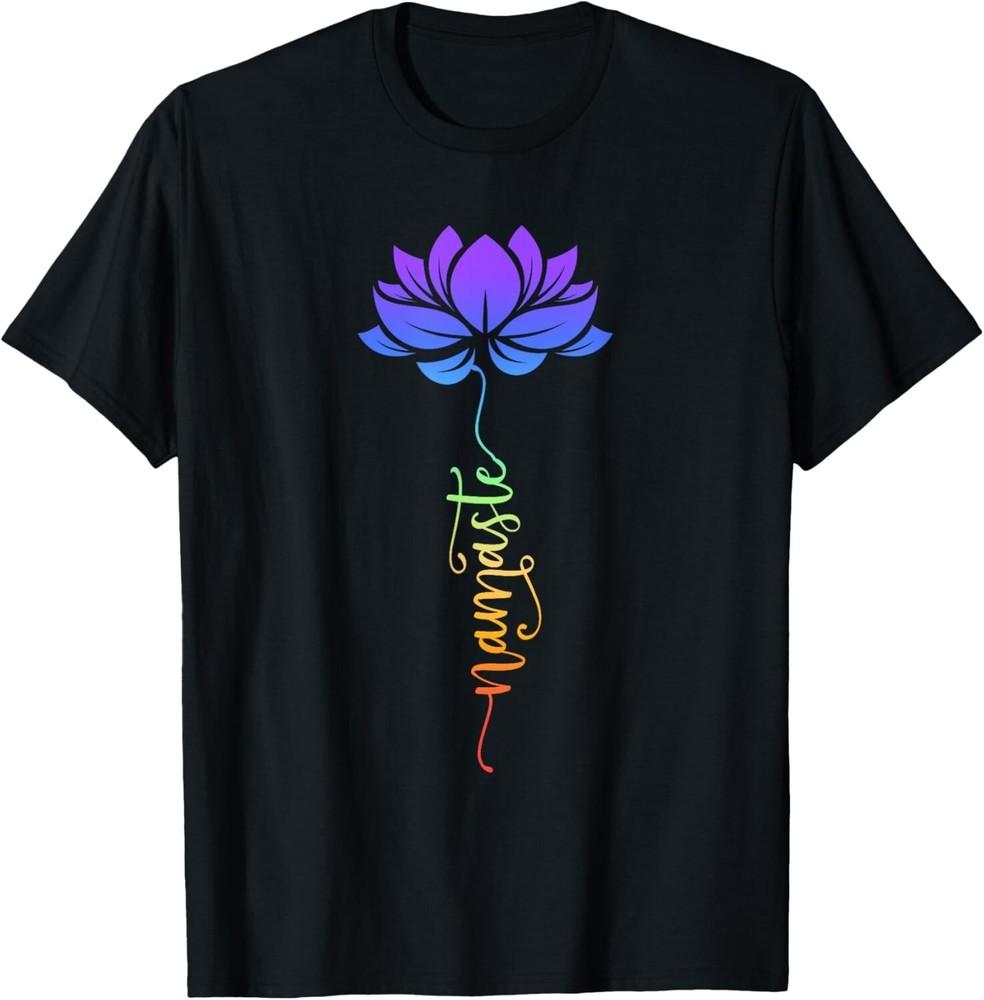 

Namaste Lotus Flower Meditation Yoga Gift Unisex T-Shirt Unisex T-Shirt XXXL
