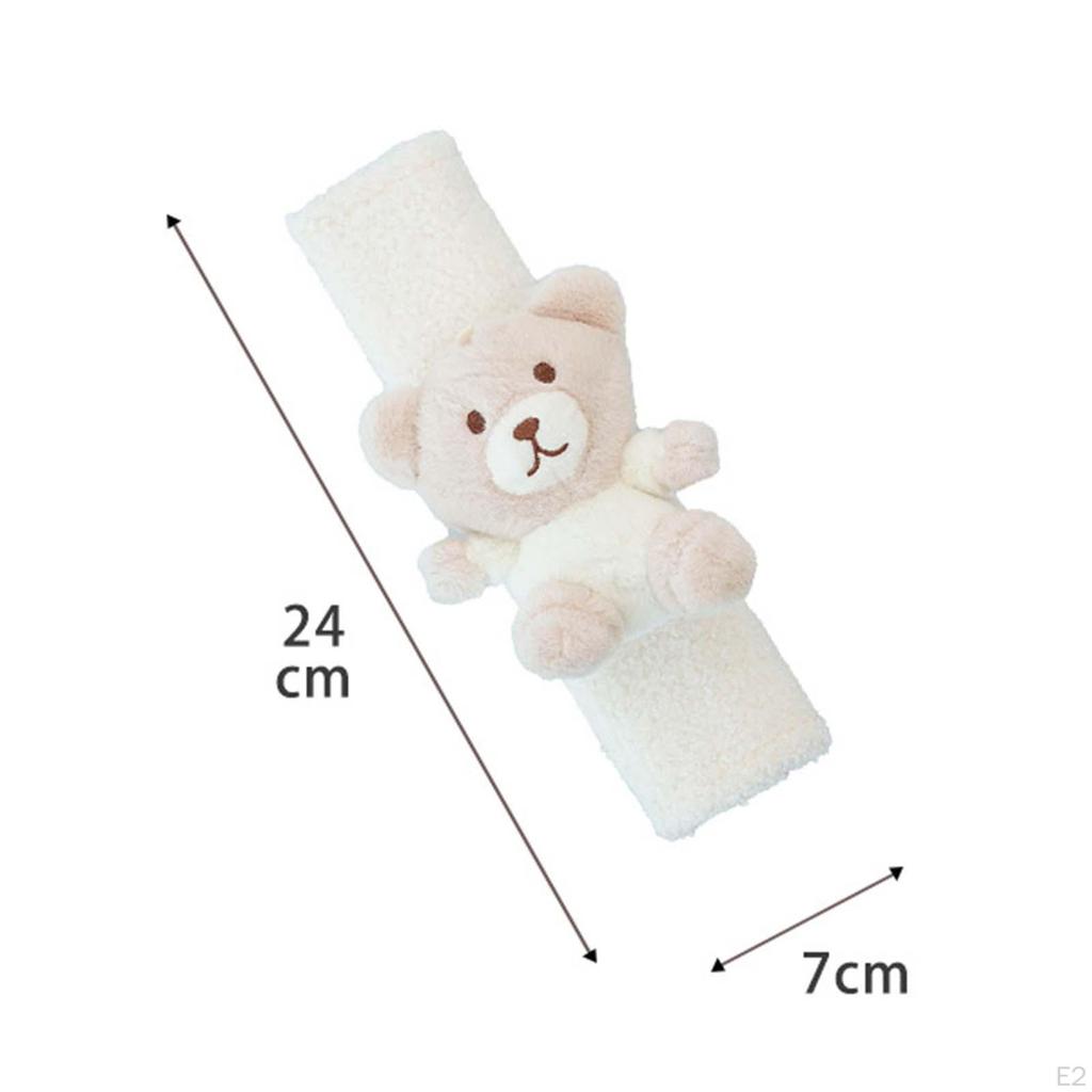 Car Seat Belt Strap Cover Auto for All Cars Women Girls Bear