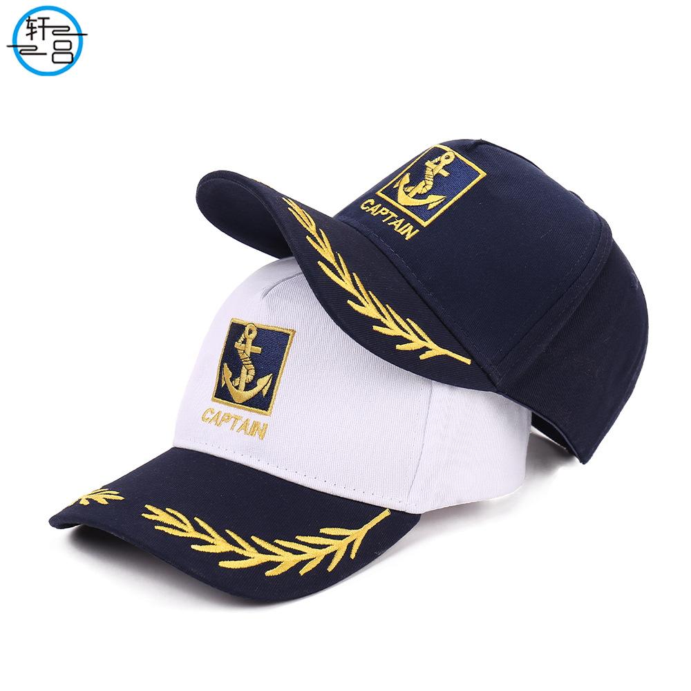 New Solid Color Simple Wheat Ears Exquisite Three-dimensional Embroidered Baseball Cap Outdoor Sports Breathable Versatile Cap
