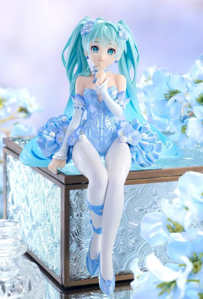Hatsune Miku Noodle Stopper Figure Flower Fairy -Nemophila Pale Blue Ver.- 1 Type