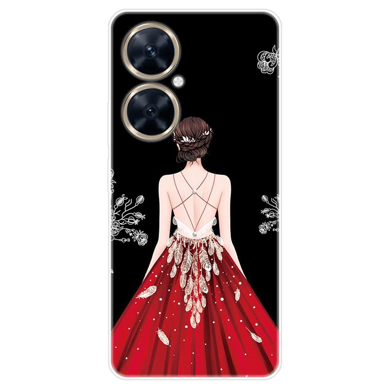 Für Huawei nova 11i nova11i Fall Weiche Silikon Zurück Abdeckung Cartoon Telefon Fall Diversifizierung