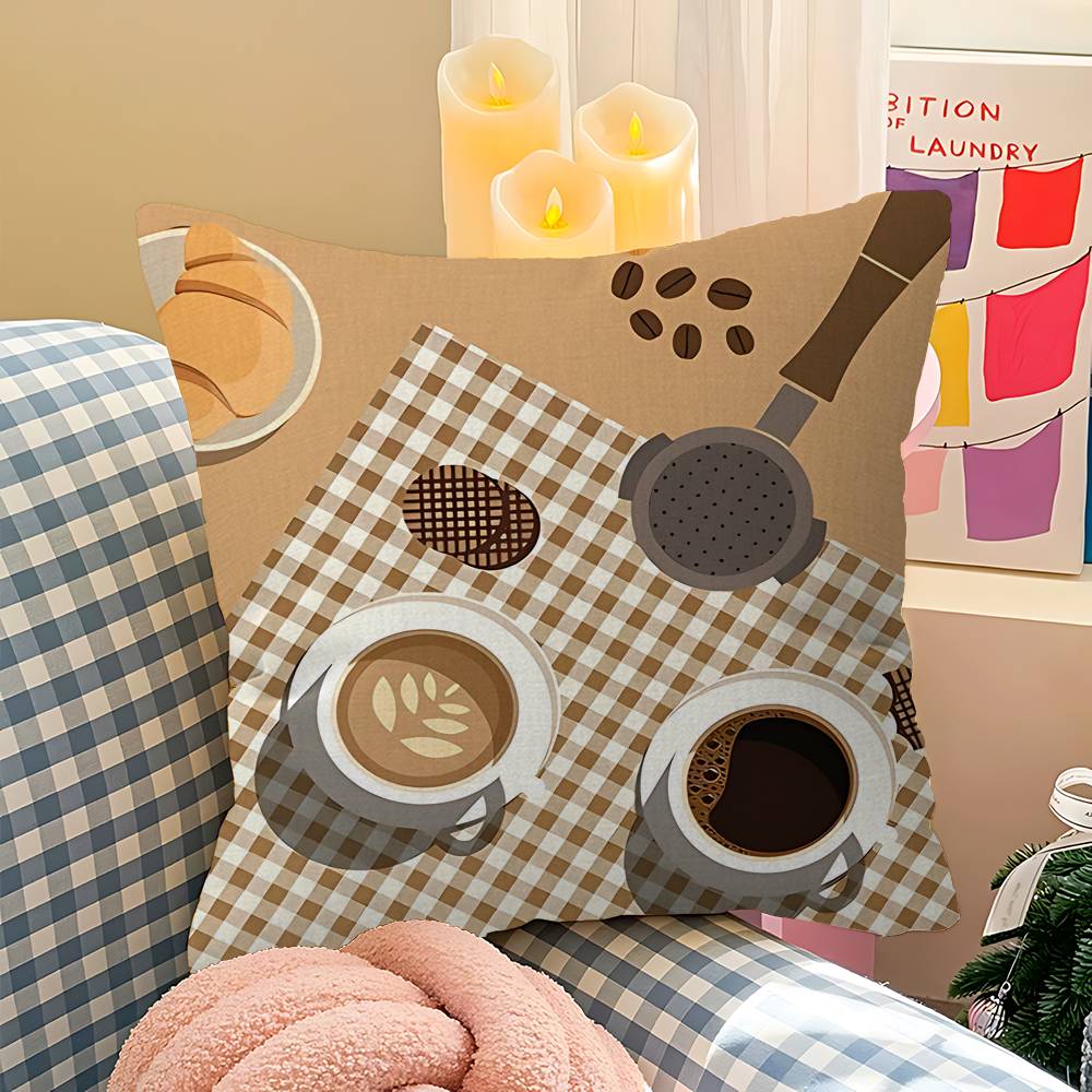 Japanese Foods Whitepaper Pillow Anime Pillow Sofa Bed Head Pillow Cover Cushion Cover 45x45 Cm Fashion