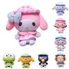 Cute Sanrios Kuromi Melody Cinnamoroll Plush Doll Pendant For Bag And Keychain Decoration