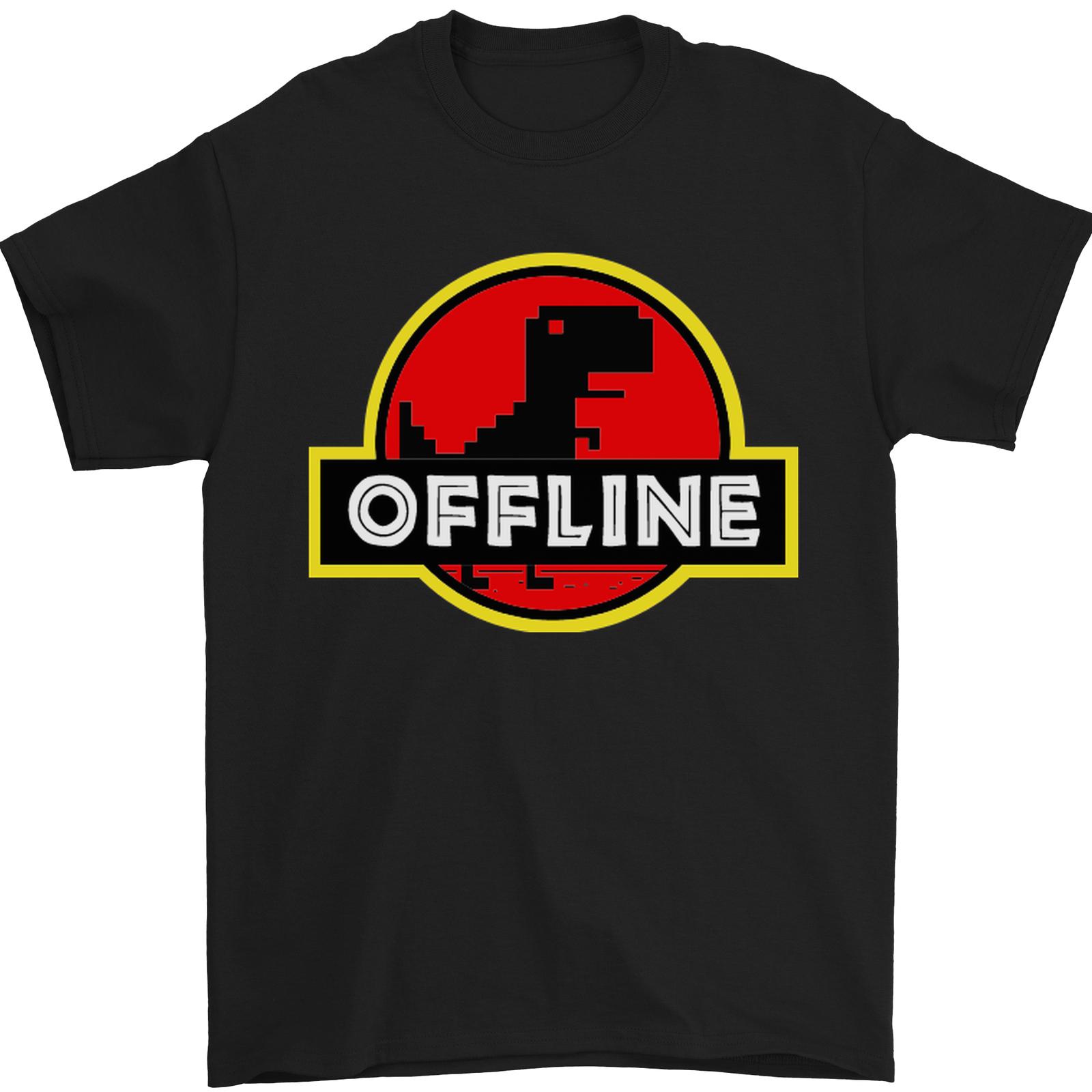 100% Cotton Offline Players Fun T-Shirt- XXXXL