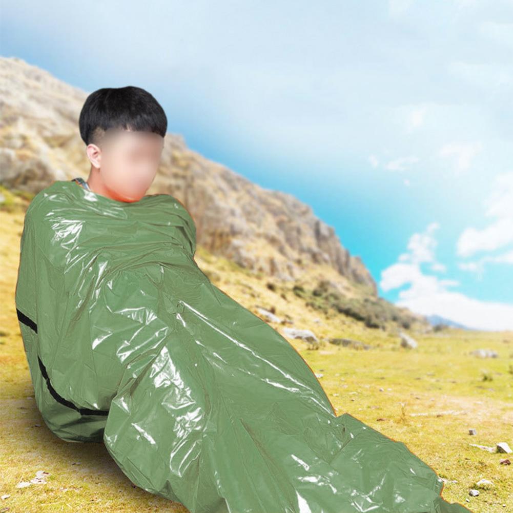 1-6 pièces Couverture thermique d'urgence en Mylar Sac de couchage de survie pour NASA Chauffe-corps Extérieur Premiers secours Camping Randonnée Voyage