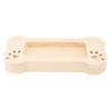 Business Card Holder Display Wooden Bone Shaped Lightweight Business Card Stand Organizer Rack