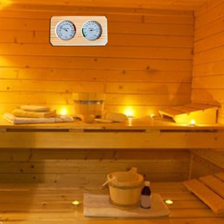 Precise Temperature & Humidity Monitoring Instrument Thermometer for Saunas