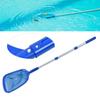 Pool Skimmer with Retractable Rod for Cleaning Surface of Swimming Pools Hot Tubs Spas Fountains