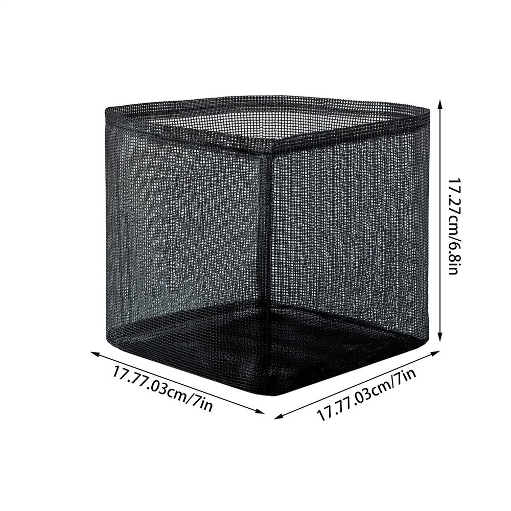 4Pcs Aquatic Plant Basket Floating Pot For Pond Plants Floating Aquatic Mesh Breathable Planting Bags For Water Planting Indoor