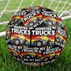Fußball im LKW-Design, Größe 5, Geeignet für Spiele drinnen und draußen, ein Geschenk für jeden geeignet.