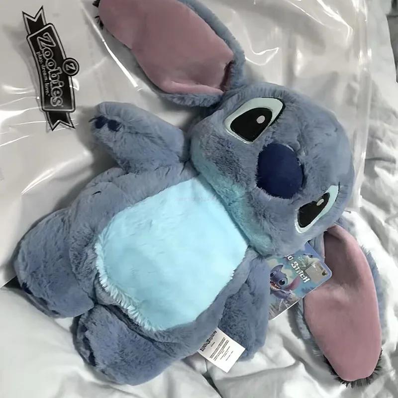 Aoger Disney Stitch Anime Iarnă Extra Mare Pluș Sticlă Apă Caldă Femei Acasă Umplere cu Apă Încălzitor Mâini Cadou Sărbători Fată