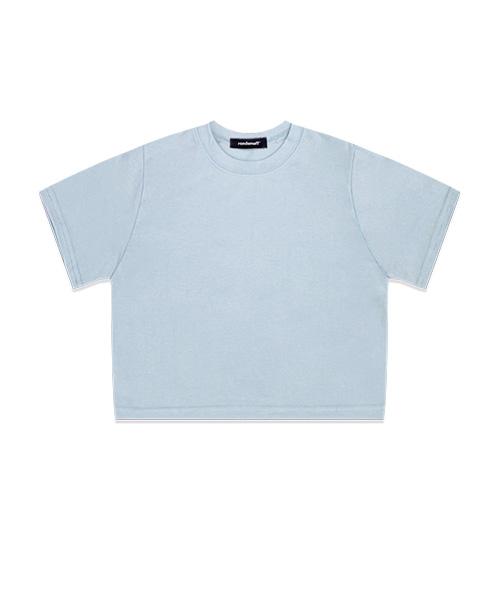 RANDOMOFF Basic Line Slim Crop T-Shirt (4Color)