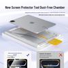Zoyu Full Screen Ultra-Clear Dust-Free Tempered Glass Screen Protector for Apple iPad