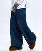 Aleseueseussi Rivet Balloon Denim Pants - Denim