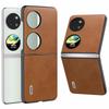 For Huawei Pocket 2 Phone Case PU Leather+Hard PC Cover Anti-Shock
