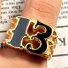 Anello Moda Europea e Americana Personalità Artiglio di Drago 13