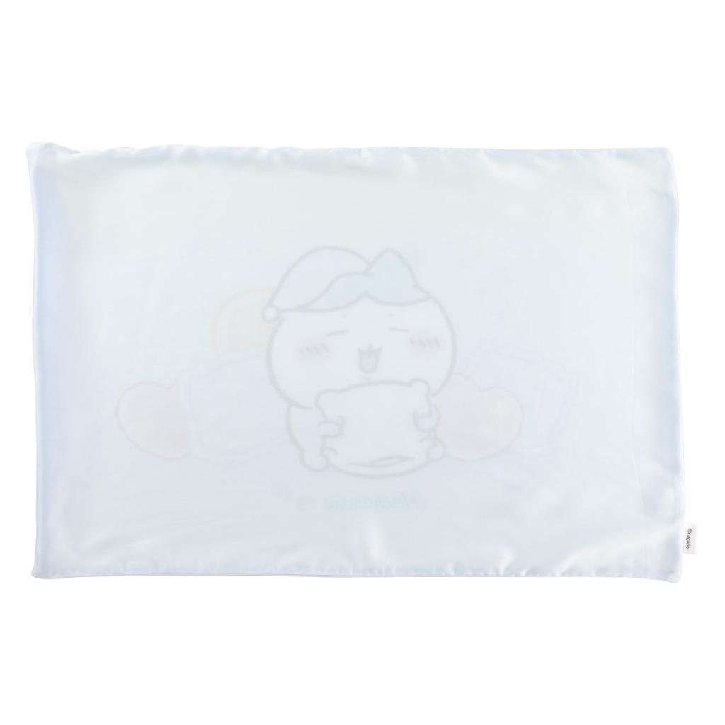 MORIPiLO Silk Pillow Cover - Chiikawa Silk Pillow Cover [Friction Reduction] Pillow Cover, Pillow Case, Children's Pillow, Character | 43x63cm (Chiika