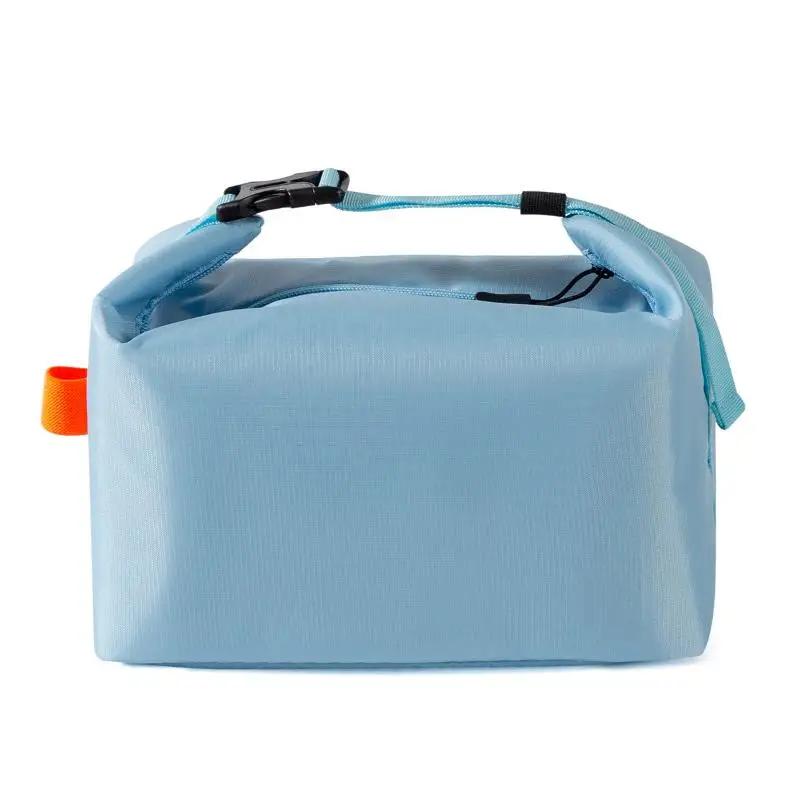 1PCS Portable Large Insulated Lunch Bag Reusable Aluminum Foil Thermal Food Tote For Office Meal Box Carrier Cooler Bag
