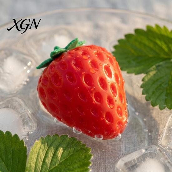 Office Desk Toy Strawberry Grape Stress Relief Toy, Realistic Fruit Squeeze Sensory Shaped Fidget Anxiety Relieving for Kids Adults