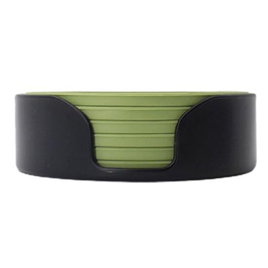 Praktická tepelná izolace proti opaření Opakovaně použitelná silikonová podložka pod šálek na čaj Kuchyňské potřeby Podložka na nápoje